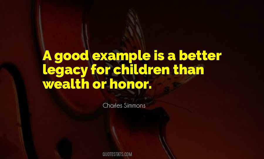 Legacy Wealth Quotes #1514586