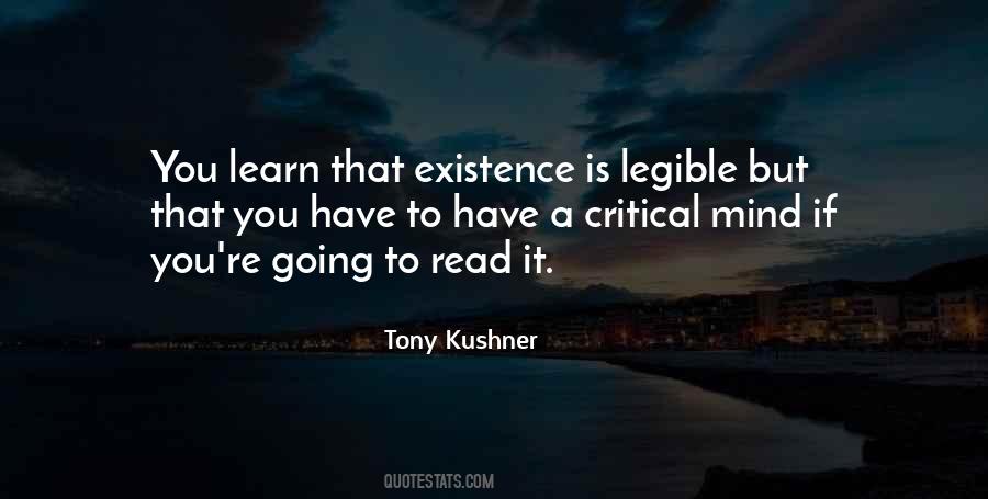 Critical Mind Quotes #1367534