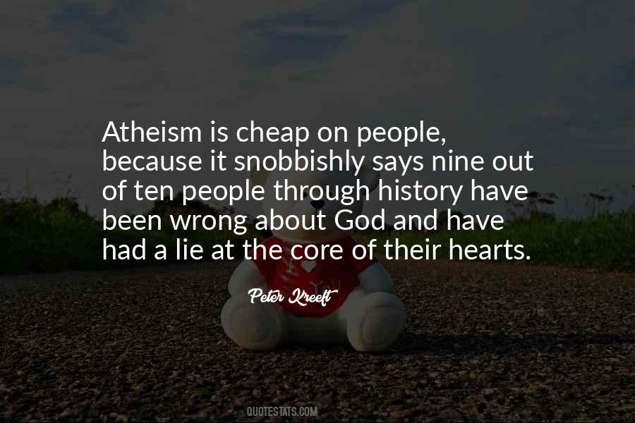 God Lying Quotes #1056138