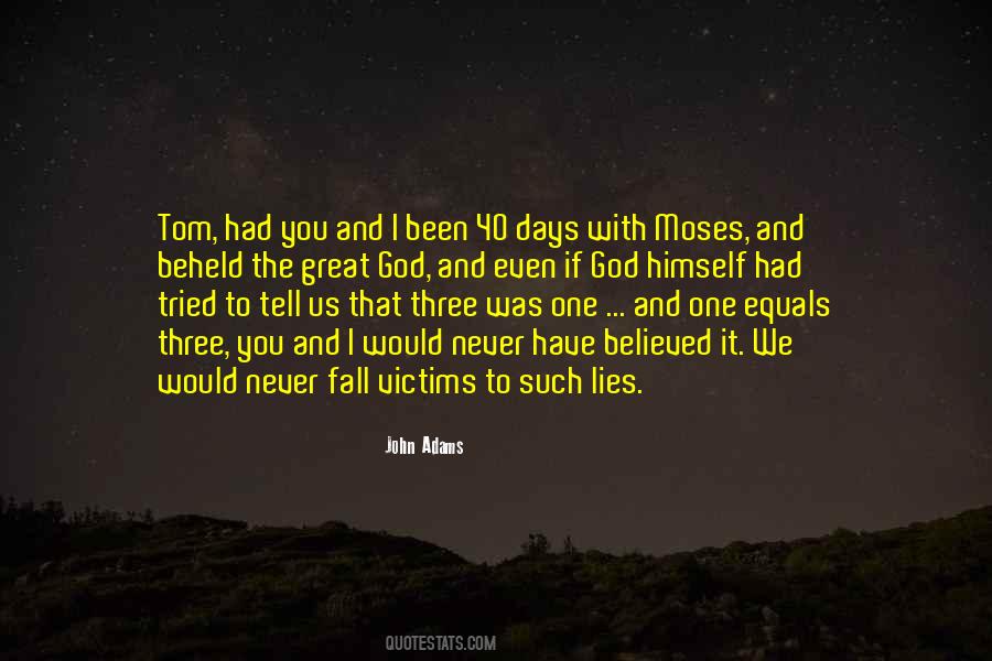 God Lying Quotes #299845