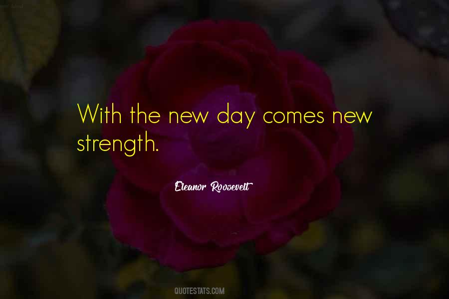 New Strength Quotes #1070261