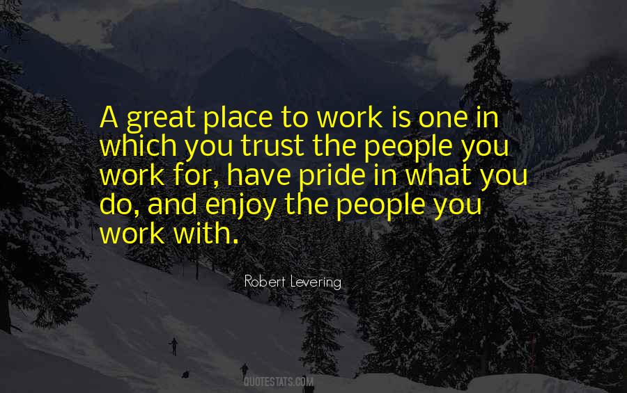 Trust Work Quotes #1748486