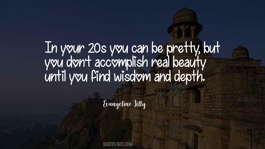 Wisdom Beauty Quotes #271859