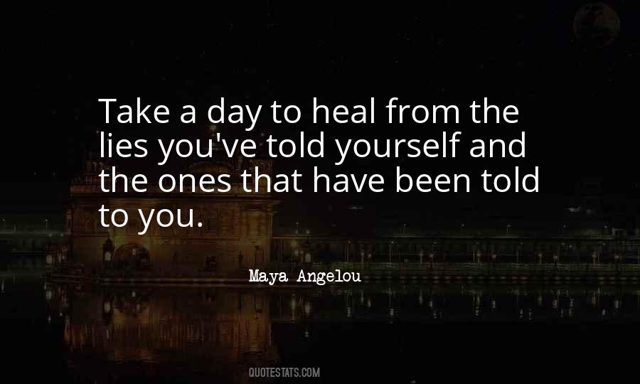 Quotes About Healing Yourself #1108292