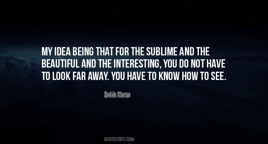 See Far Away Quotes #1034635