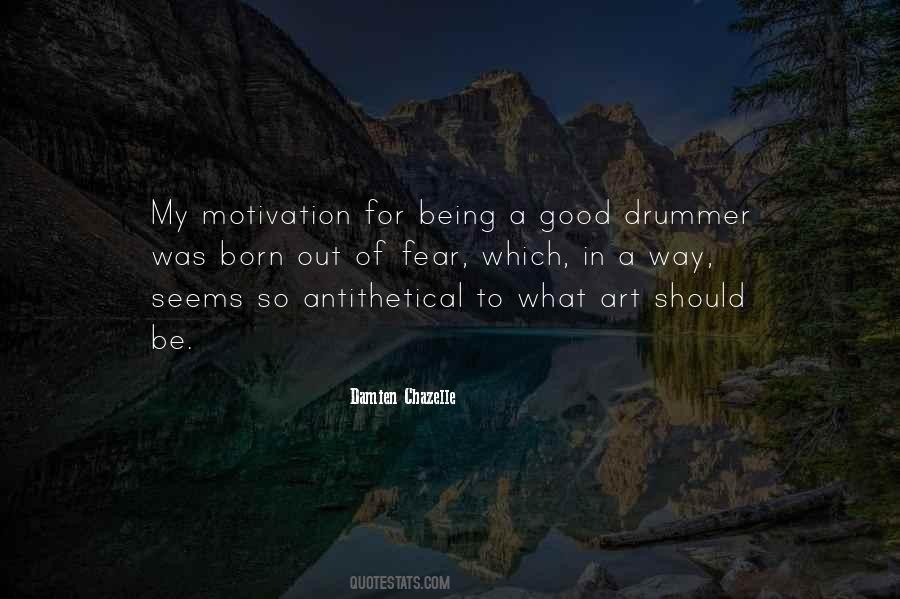 Being A Drummer Quotes #1809717
