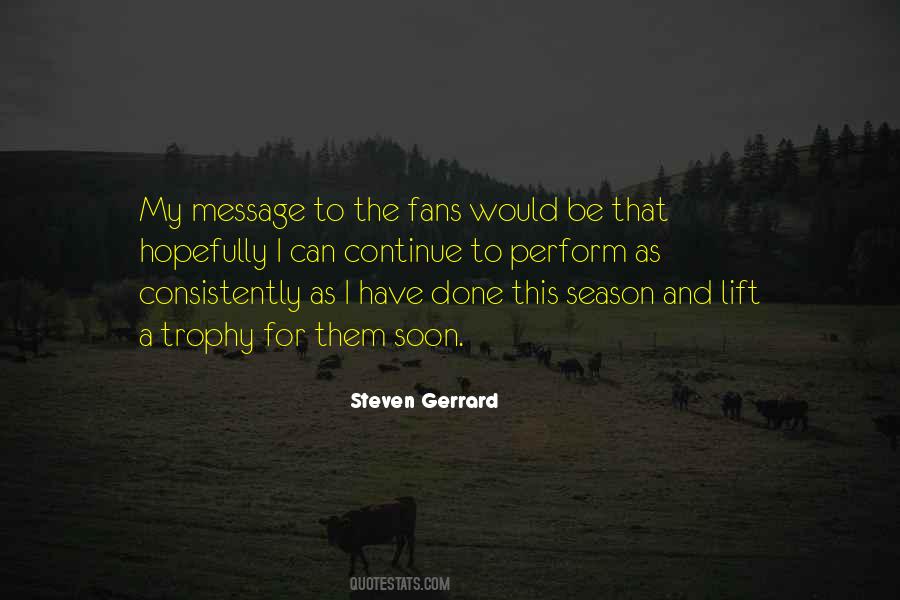 My Season Quotes #189006