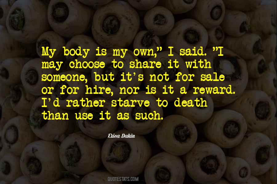 I Am Not For Sale Quotes #42631