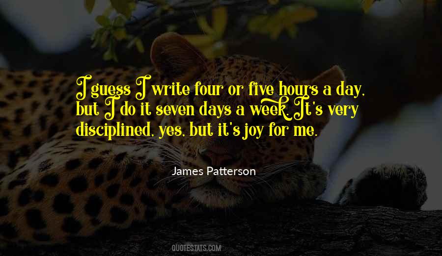 Days A Week Quotes #1118517