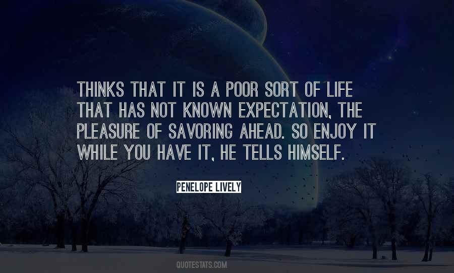 Enjoy The Life You Have Quotes #544951
