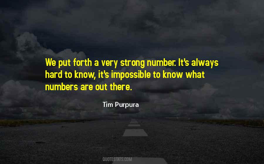 Always Number 1 Quotes #205482