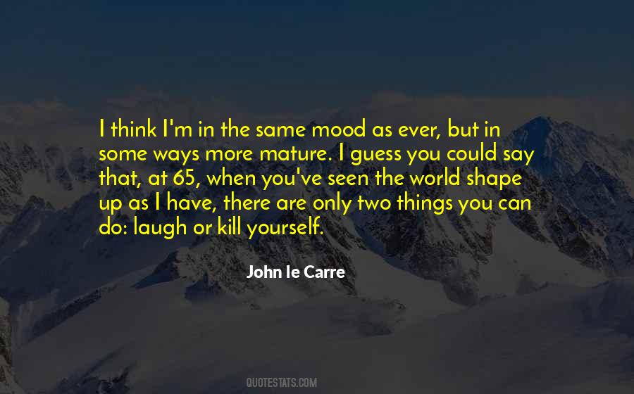 I Laugh At You Quotes #185131