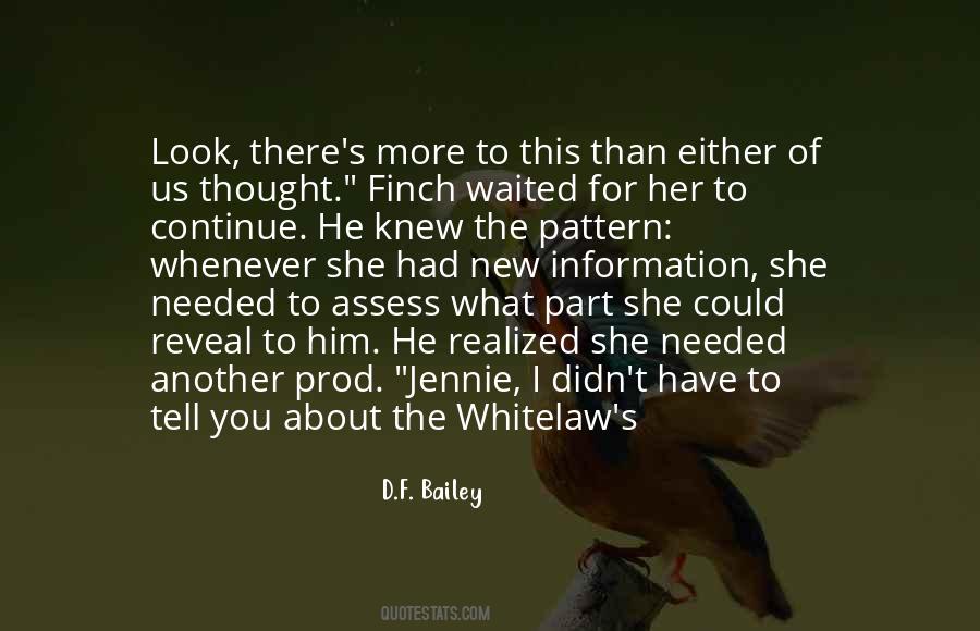 He Waited For Her Quotes #472777