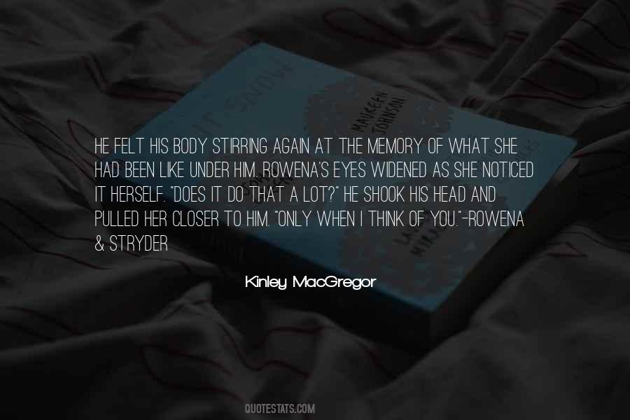 When I Think Of You Quotes #291505