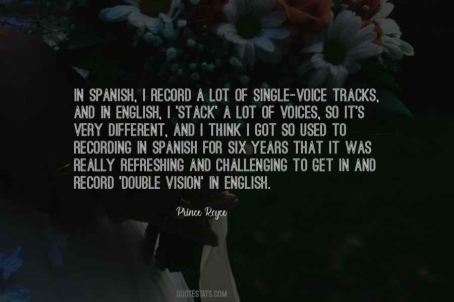 Spanish English Quotes #141372