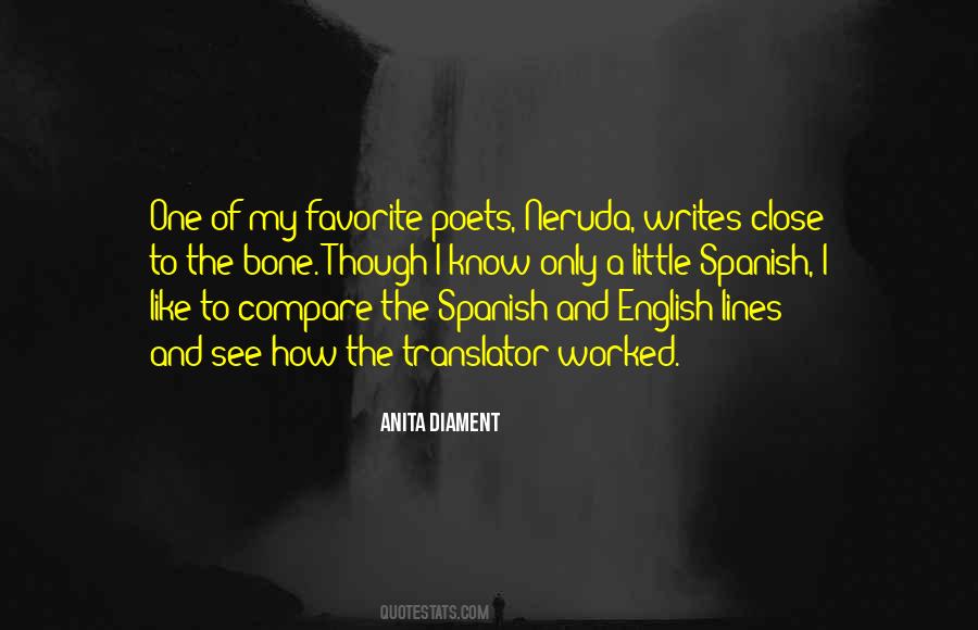 Spanish English Quotes #189119