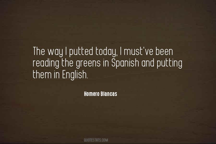 Spanish English Quotes #30158
