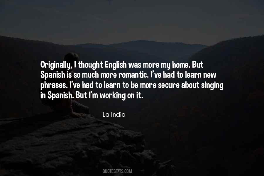Spanish English Quotes #308136