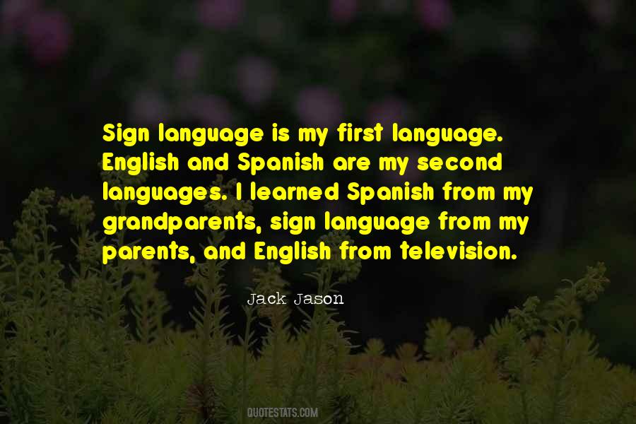 Spanish English Quotes #775007