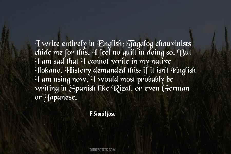 Spanish English Quotes #91560