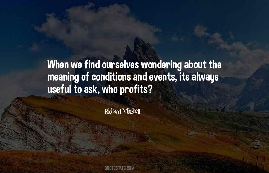 Always Wondering Quotes #835062