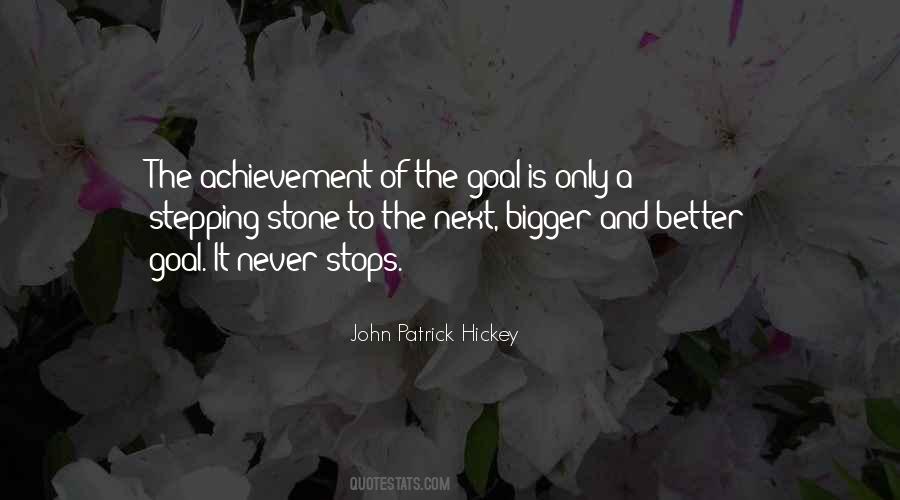 Quotes About Better Goals #1088879