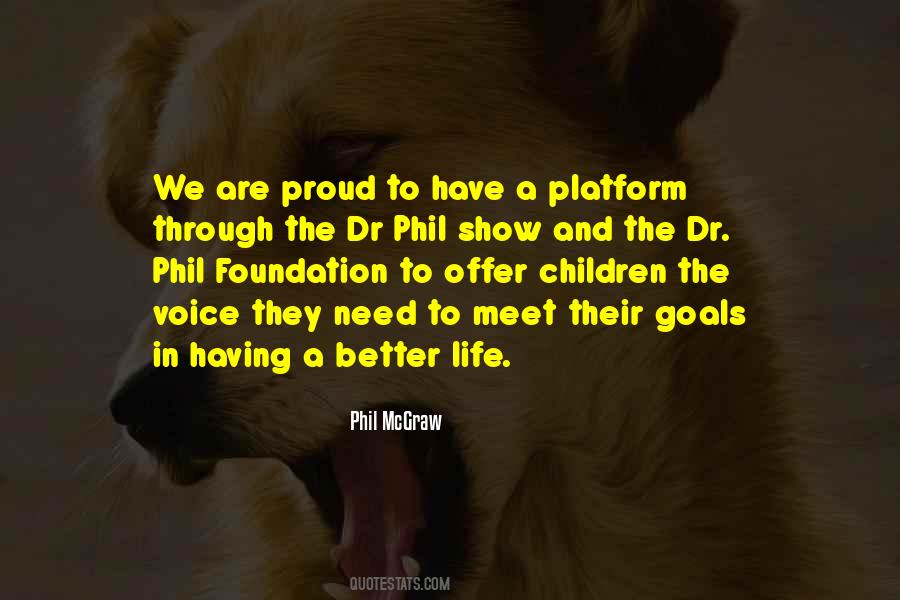 Quotes About Better Goals #1403740