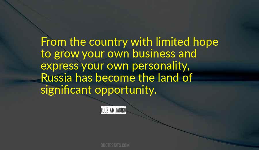 Business Personality Quotes #1864581