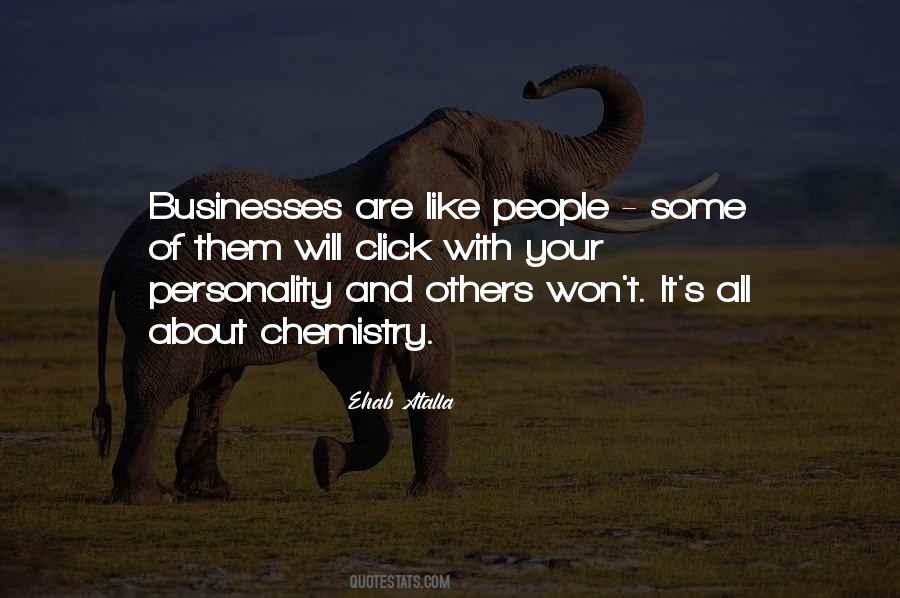 Business Personality Quotes #733626