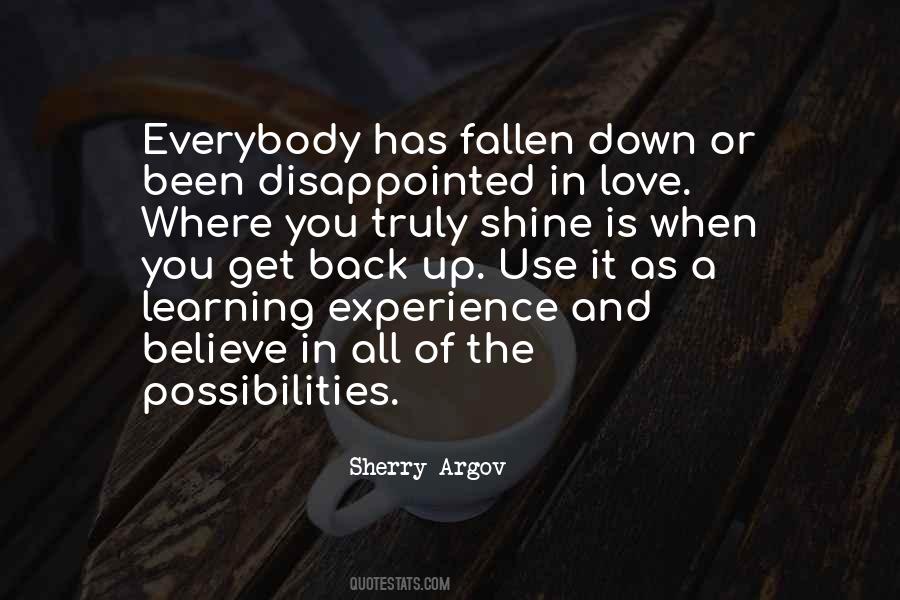 Quotes About A Learning Experience #412681