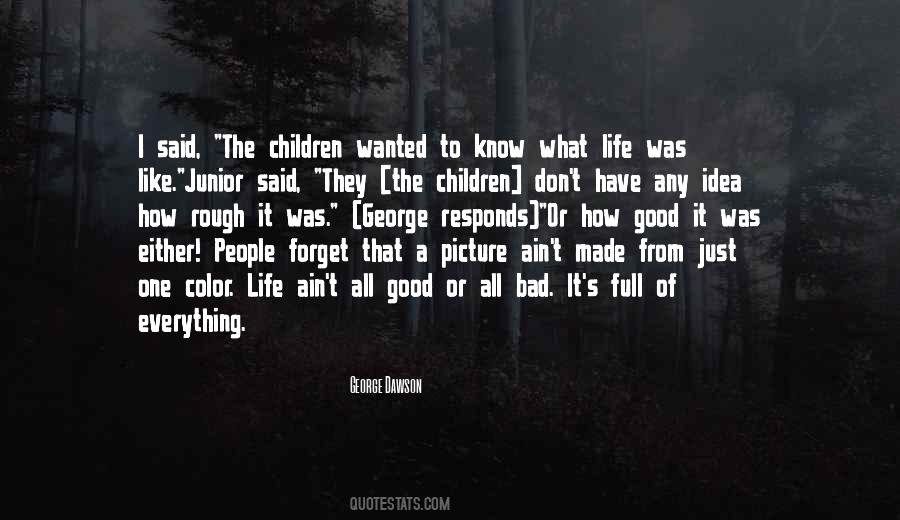 The Color Of Life Quotes #1039151