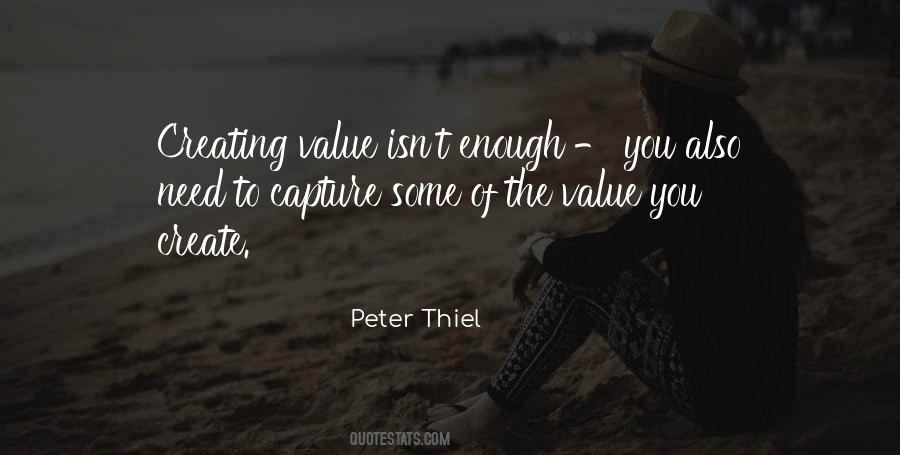 The Value Of You Quotes #1150181