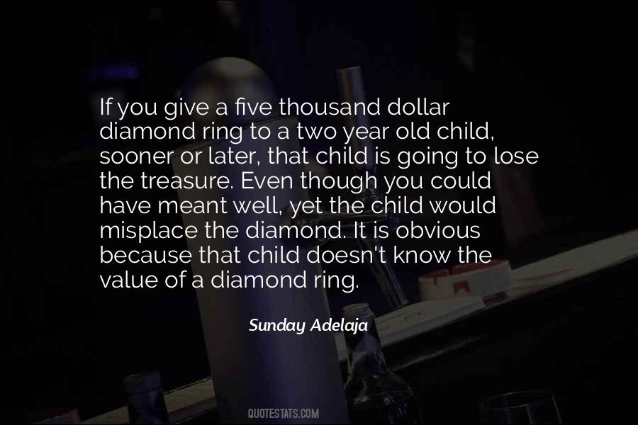The Value Of You Quotes #239121