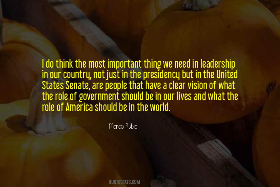 Important Leadership Quotes #1359503