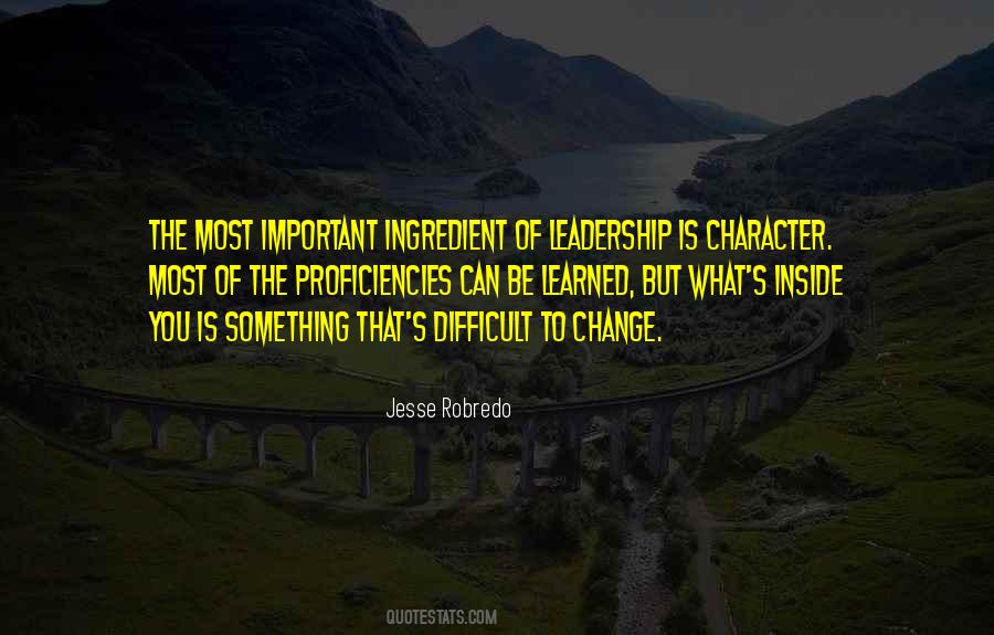 Important Leadership Quotes #1646929
