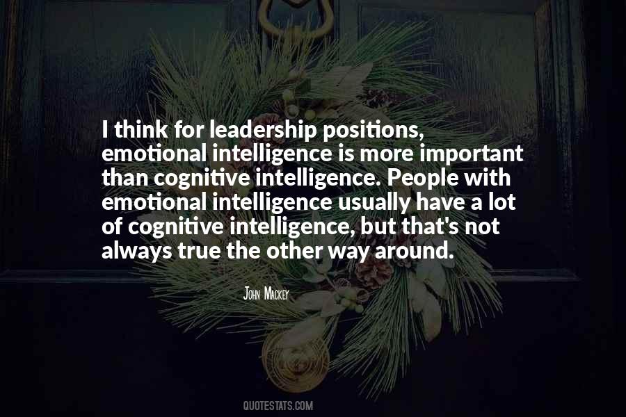 Important Leadership Quotes #574750