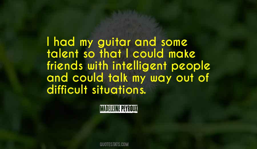 Guitar Talent Quotes #1504263