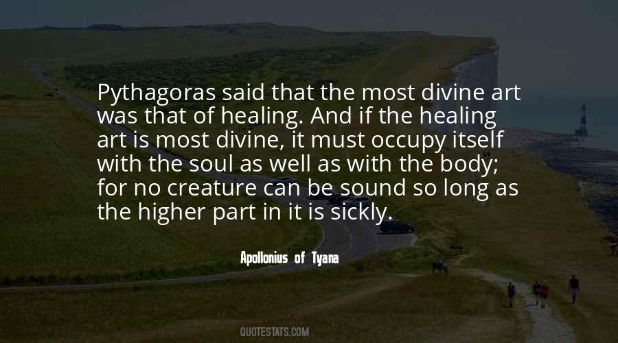 Quotes About Healing Art #1554652
