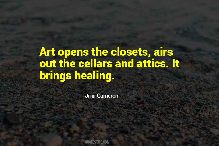 Quotes About Healing Art #161377