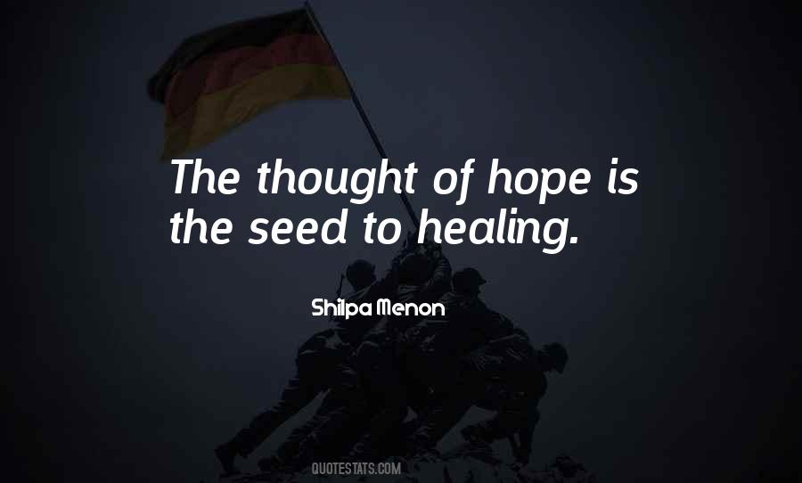 Quotes About Healing And Hope #938950