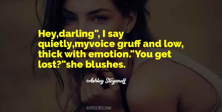You My Darling Quotes #1197263