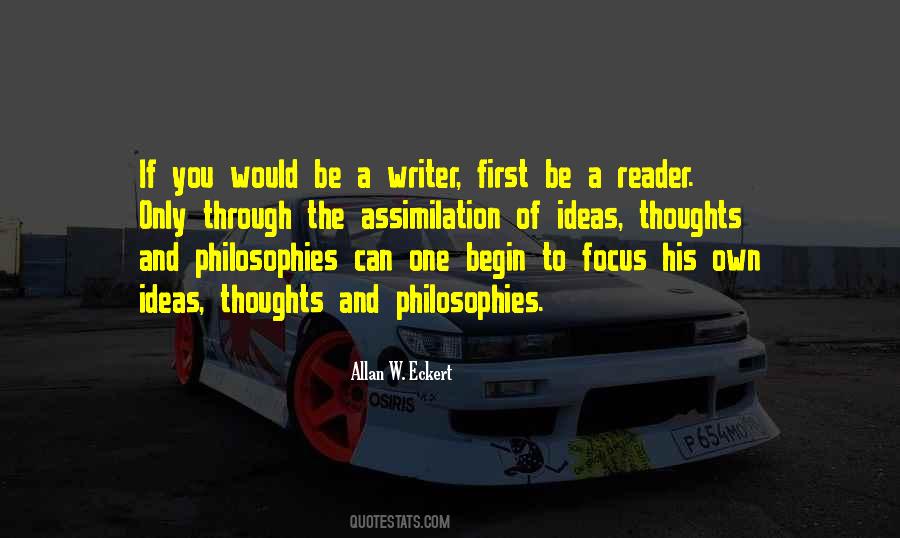 Be A Reader Quotes #1576764