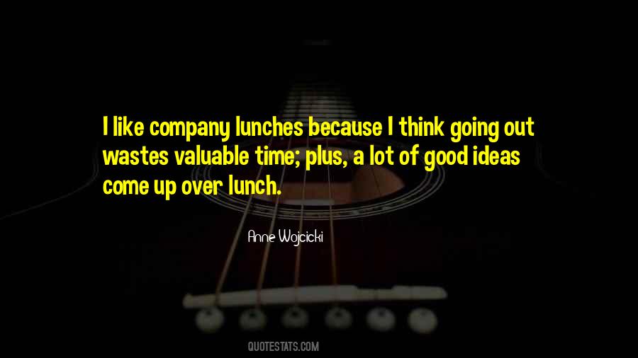 Good Lunch Quotes #970050