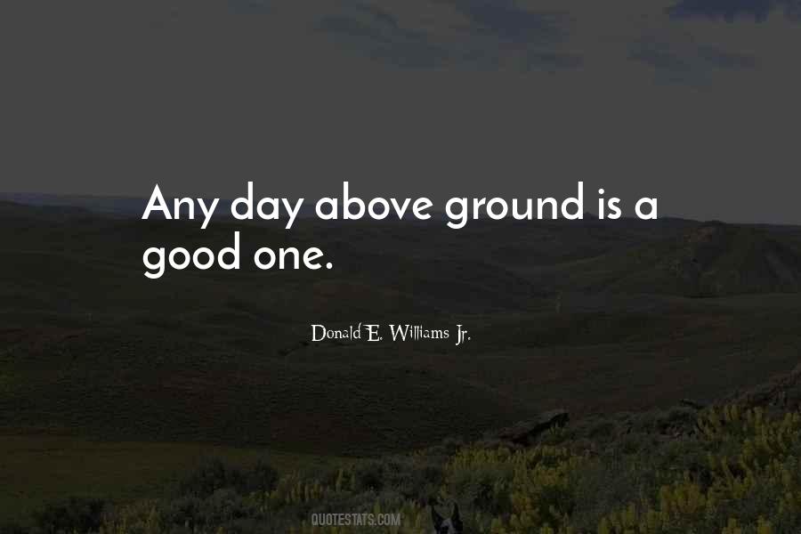 Any Day Is A Good Day Quotes #1480344
