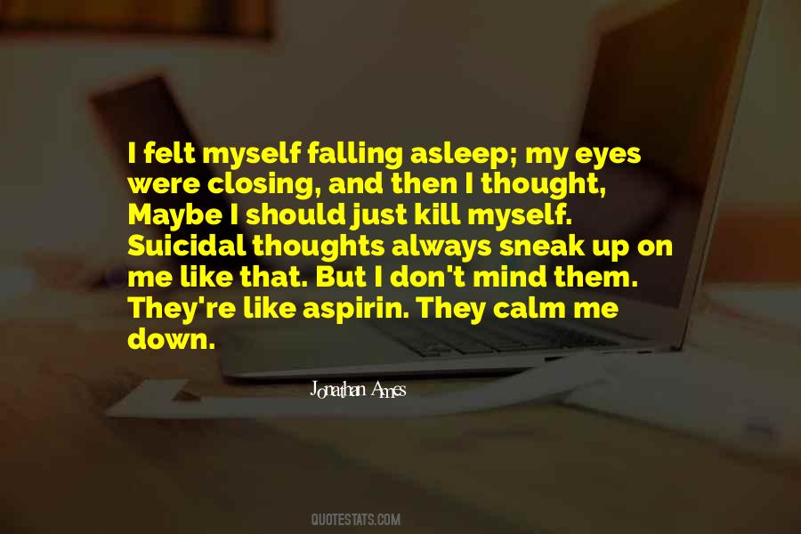 Calm Thoughts Quotes #1034540