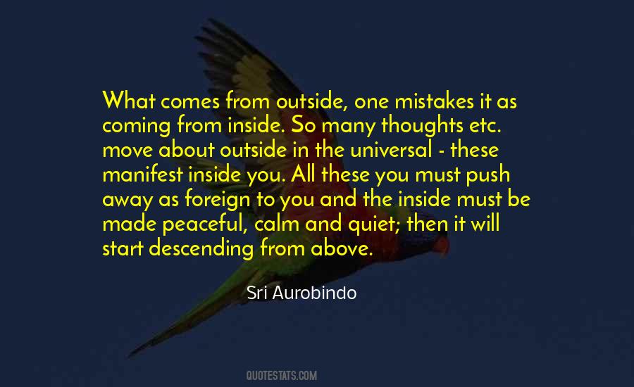 Calm Thoughts Quotes #1126106