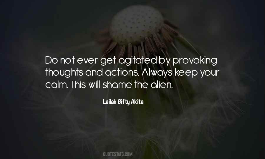 Calm Thoughts Quotes #397659