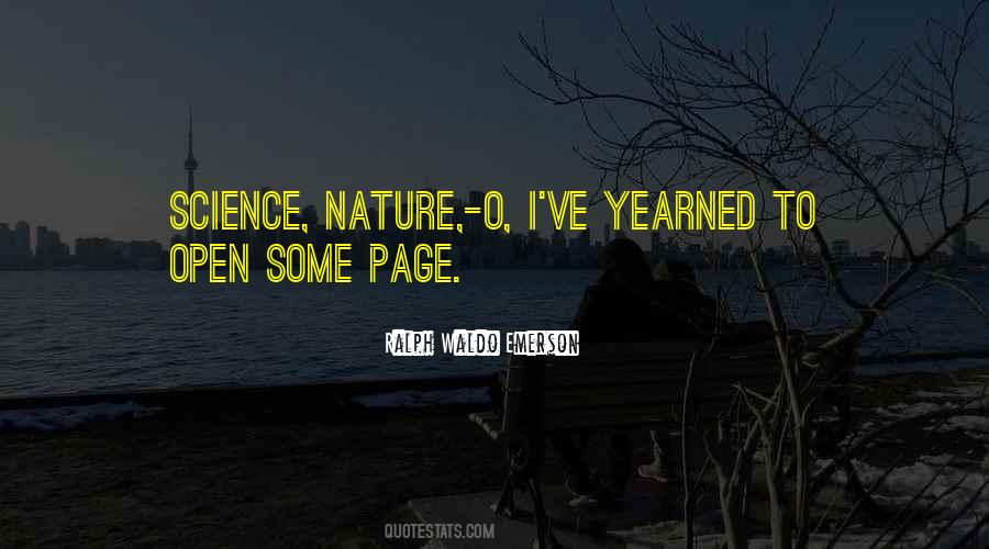 Open Nature Quotes #1471329