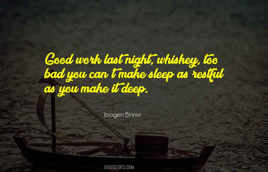 Last Sleep Quotes #1206243