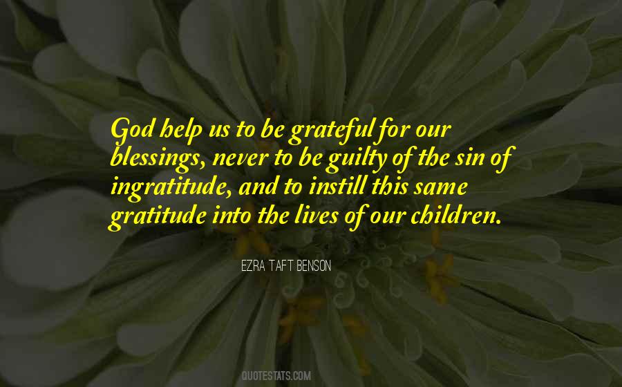 How Can I Be Grateful Quotes #9550